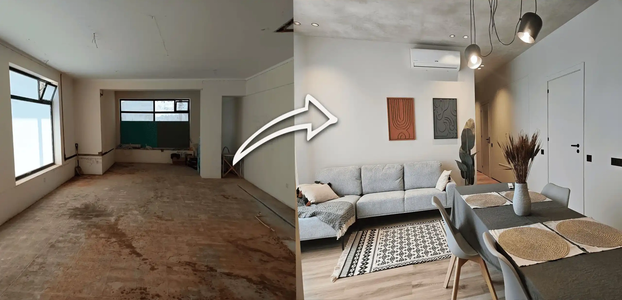 Renovação de apartamentos chave na mão em Portugal